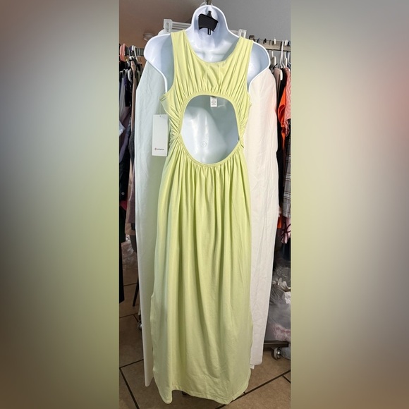 Lululemon‎ Pima Cotton Open-Back Midi Dress Dewy Size 6
NEW WITH TAGS - Picture 6 of 7